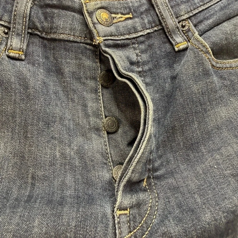 Levis 511 Slim Fit Jeans 36x32 (FIT 34x29) Dark Wash Blue Stretch Denim Casual